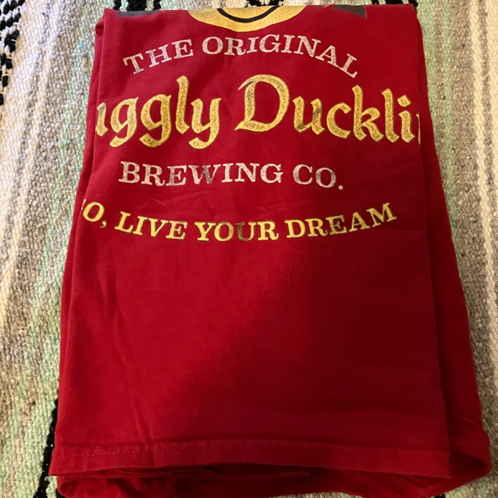 Jiggly Duckling Brewing Co. Red Graphic Tee